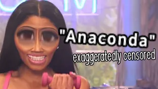 Anaconda but its exaggeratedly censored (MTV version) 🐍ep.4