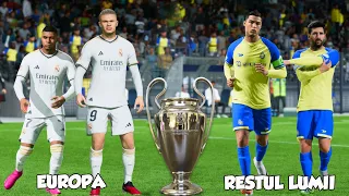 Echipa Europei Vs Restul Lumii in EA FC 24 !