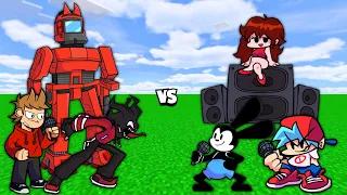 Team Tordbot vs. Team Oswald in Friday Night Funkin' | Minecraft