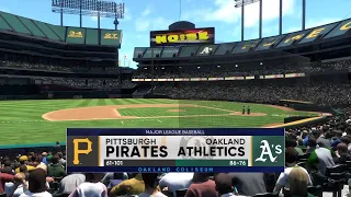 The Show 22 Full Match - Pittsburgh Pirates vs Oakland Athletics - Simulation