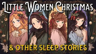 Little Women Christmas Stories Audiobook Dark Screen Calm Reading Bedtime Story Louisa May Alcott