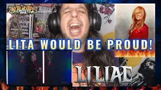 LILIAC - Lita Ford with Ozzy Osbourne - Close My Eyes Forever Cover - Metal Master Reaction