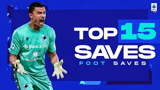 The best 15 foot saves of the season so far | Top Saves | Serie A 2022/23