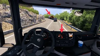 Extreme Hairpin Curves Of ITALIA with 35t Trailer - Scania S | ETS2 |