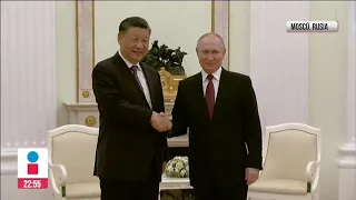 Presidente de China se reunió con Vladimir Putin en Moscú | Ciro Gómez Leyva