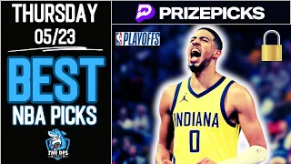 NBA PRIZEPICKS TODAY | 3 BEST PROP PICKS |THURSDAY| 05/23/2024 | BEST PROPS | NBA | NBA PLAYOFFS |