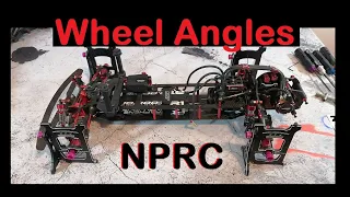 No Prep RC Drag Racing Setting Wheel Angles on a Setup Station