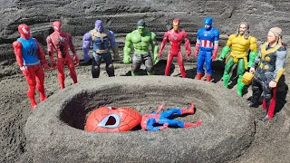 Superhero Avengers, Team Spider-Man VS Hulk Smash, Iron Man VS Captain America, Thanos VS Thor