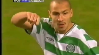 Celtic 1 Liverpool 1 UEFA Cup QF 1st Leg 2003