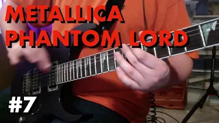 Metallica Phantom Lord (guitar cover) - Bryan Plays Albums #7