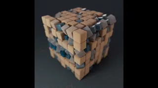 Houdini - Rotating Cubes