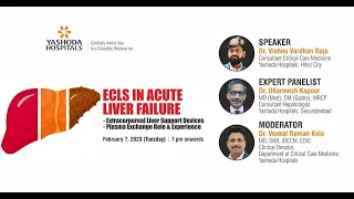 Webinar : ECLS IN ACUTE LIVER FAILURE- Extracorporeal Liver Support