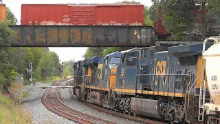 2 Hours of Trains Seen In Shenandoah Junction, West Virginia