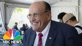 Rudy Giuliani Told He Is Target Of Georgia Election Probe