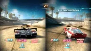 Split Second : Velocity Split Screen [survival gameplay] HD