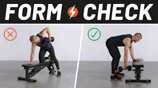 How to Perfect Your Dumbbell Row | Form Check | Men's Health