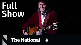 CBC News: The National | Gordon Lightfoot tributes, Quebec floods, King Charles