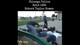 Chicago Police Raid 1995 on Gangster Disciples_Robert Taylor Homes_Rare Footage_Street Gangs_GDs