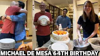 Mag-Asawa nasi Coco Martin & Julia Montes Ipinagluto at Naghanda sa 64th Birthday ni Michael De Mesa