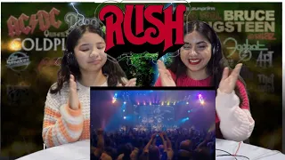 Two Girls React to Rush - The Spirit of Radio (Live)