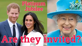 Harry Meghan & the Jubilee ARE THEY INVITED??