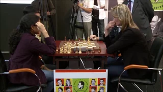 Chess Blitz Mix Pair (2) Magnus Carlsen & Victorija Cmilyte VS Viswanathan Anand & Humpy Koneru