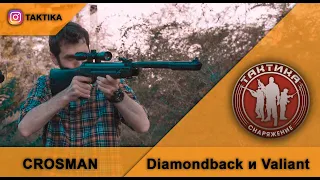 Пневматические винтовки Crosman Diamondback и Valiant