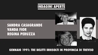 VANDA FIOR  - REGINA PERUZZA - SANDRA CASAGRANDE - UCCISE NEL GENNAIO DEL 1991 VICINO A TREVISO