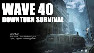 Mw3 Downturn Solo Survival Wave 40 Modern Warfare 3