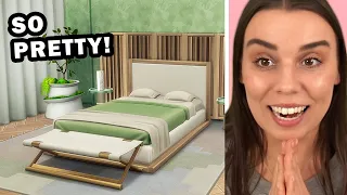 I created a GLAM APARTMENT in The Sims 4