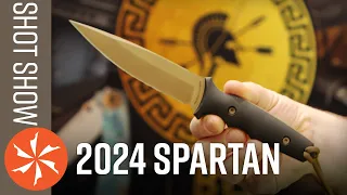 New Spartan Knives at SHOT Show 2024 - KnifeCenter.com