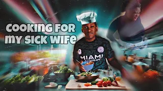 Cooking for my sick wife Vlog ❤️🤒🤕😷