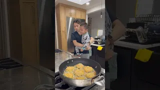 COOKING DINNER WITH SMALL KIDS PART 2 OF 2