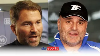 "Do you not want this fight?!" | Eddie Hearn responds to the critics surrounding Joshua vs Fury