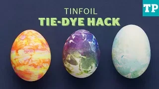 How to make tie-dye Easter eggs (mess-free!) | Easter crafts