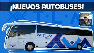 Reseña de los nuevos Autobuses de TLA TOURS |Irizar i6s|Scania Nuväk K450|