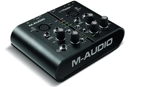 M-Audio M-track PLUS USB внешняя звуковая карта