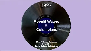 1927 Columbians - Moonlit Waters (Franklyn Baur, vocal)