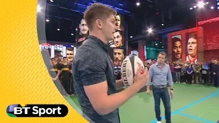 Pitch demo: Owen Farrell kicking masterclass | Rugby Tonight