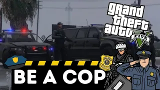 How to Become a COP on GTA 5 | PlayStation 4, PlayStation 5, XBOX 1, XBOX Series X.