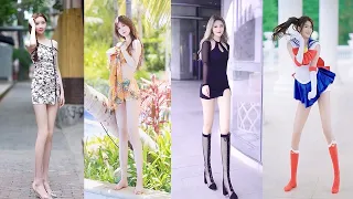 Mejores Street Fashion Tik Tok 2021 | Hottest Chinese Girls Street Fashion Style 2021 Ep.138