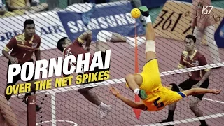 Pornchai Kaokaew ● Over The Net Spikes Compilation | HD