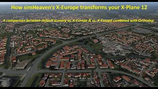 Enhance X-Plane 12 scenery for free with X-Europe