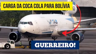 DE VOLTA! O único DC-10 na América do Sul pousa em Manaus.