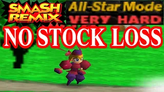 Smash Remix - All Star Mode Gameplay with Marina (VERY HARD) No Stock Loss