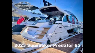 2023 Sunseeker Predator 65 Brand New Full Walk-Thru Tour Available Now!