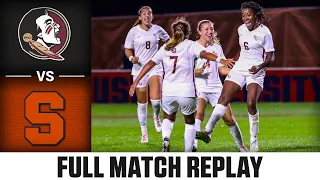 Florida State vs. Syracuse Full Match Replay | 2023 ACC Women's Soccer