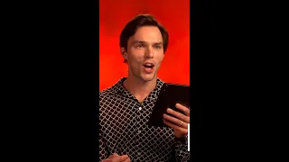 Nicholas Hoult reacts to a tweet asking to be railed #shorts