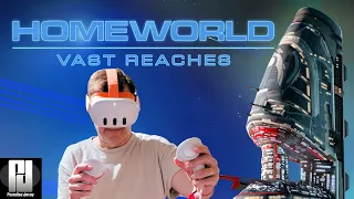 Homeworld VR Vast Reachers feels LEGIT! - Available on Quest 3 and Steam!