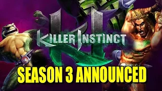 KILLER INSTINCT: Season 3 Revealed & Battletoad Rash Gameplay